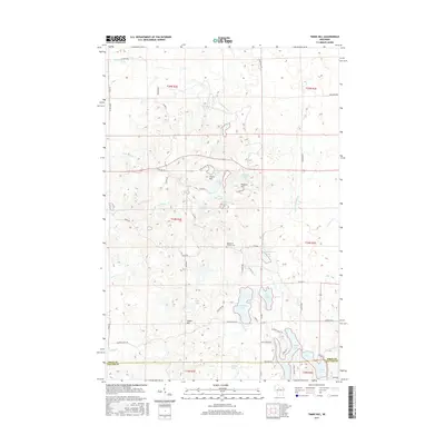2015 Map of Timms Hill, 2015 Print