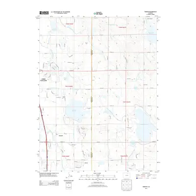 2013 Map of Timnath, 2013 Print