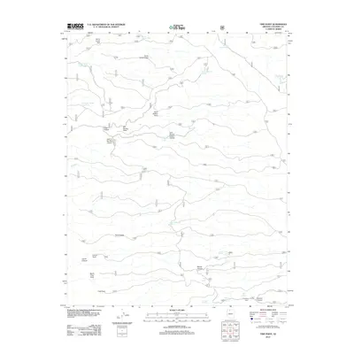 2012 Map of Timp Point, 2012 Print