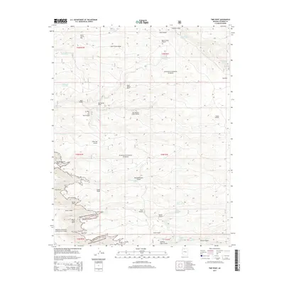 2014 Map of Timp Point, 2014 Print