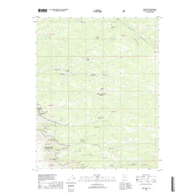 2018 Map of Timp Point, 2018 Print
