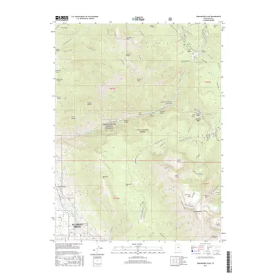 2017 Map of Timpanogos Cave, 2017 Print