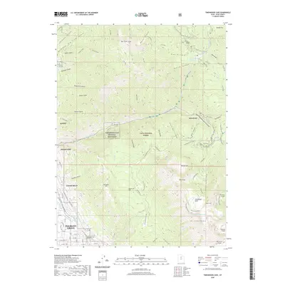 2020 Map of Timpanogos Cave, 2020 Print