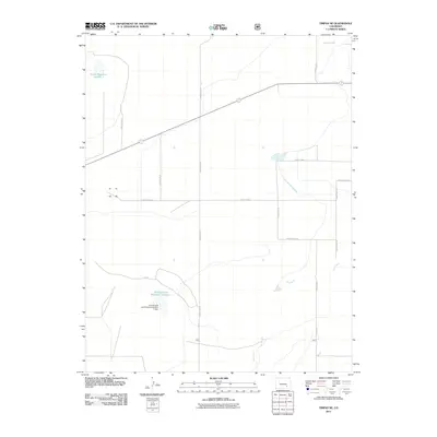2011 Map of Timpas NE, 2011 Print