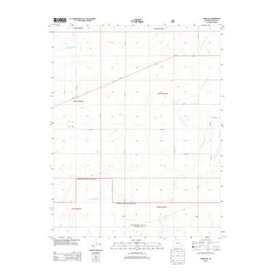 2013 Map of Timpas NE, 2013 Print