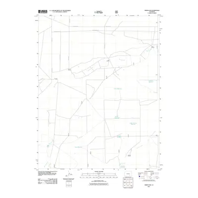 2011 Map of Timpas SW, 2011 Print