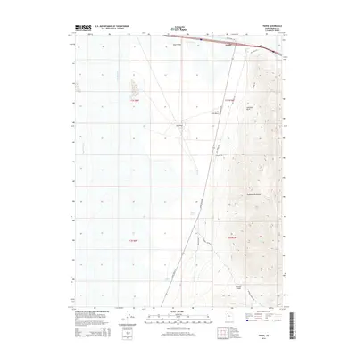 2014 Map of Timpie, 2014 Print