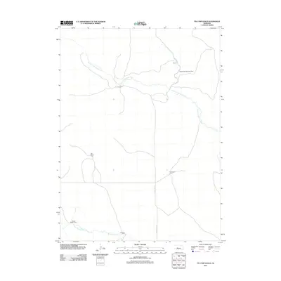 2011 Map of Tin Camp Ranch, 2011 Print