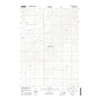 2015 Map of Tin Can Lake, 2015 Print