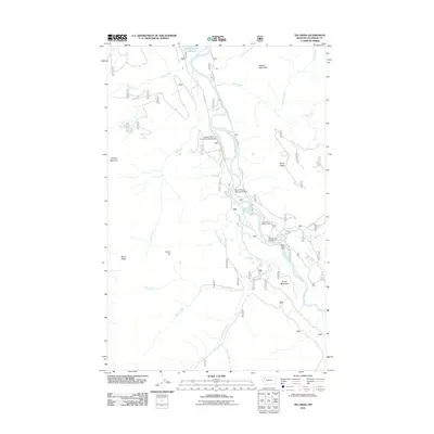 2011 Map of Tin Creek, 2011 Print
