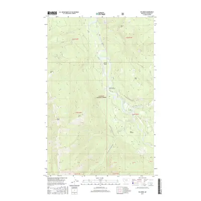 2017 Map of Tin Creek, 2017 Print