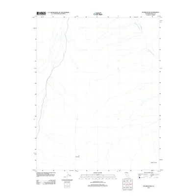 2012 Map of Tin Mountain, 2012 Print