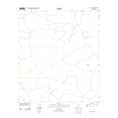 2012 Map of Tinaja NE, 2012 Print