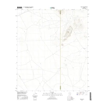 2016 Map of Tinaja NE, 2016 Print
