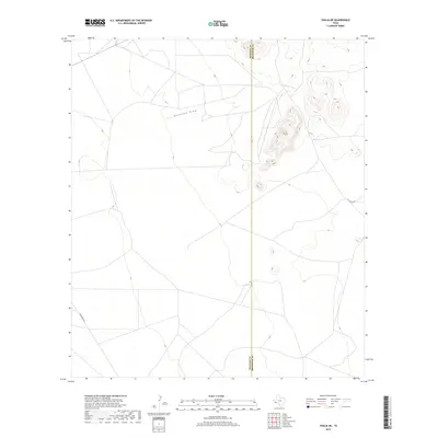 2019 Map of Tinaja NE, 2019 Print