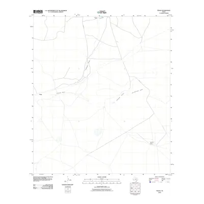 2010 Map of Tinaja, 2010 Print