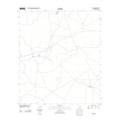 2012 Map of Tinaja, 2012 Print
