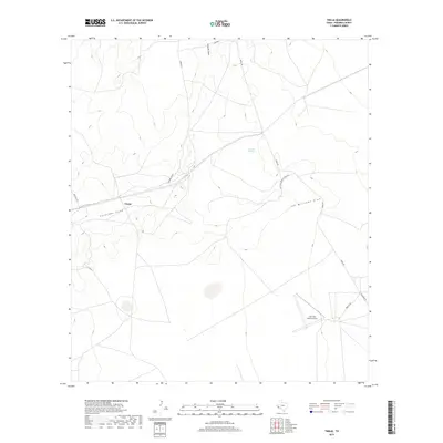 2019 Map of Tinaja, 2019 Print