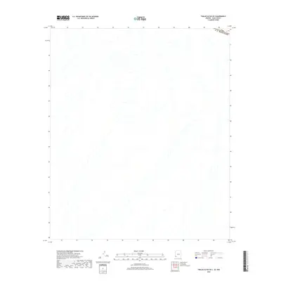 2018 Map of Tinajas Altas OE S, 2018 Print