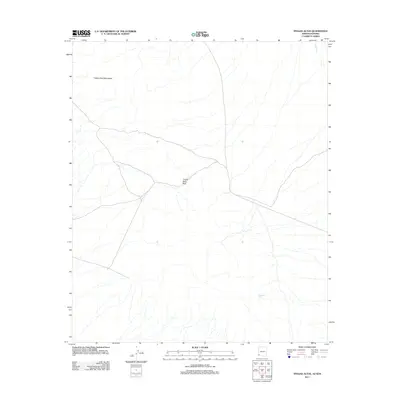 2011 Map of Tinajas Altas, 2011 Print
