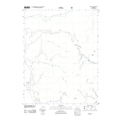 2011 Map of Tincup, 2011 Print