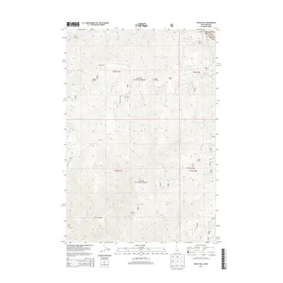 2013 Map of Tincup Hill, 2013 Print