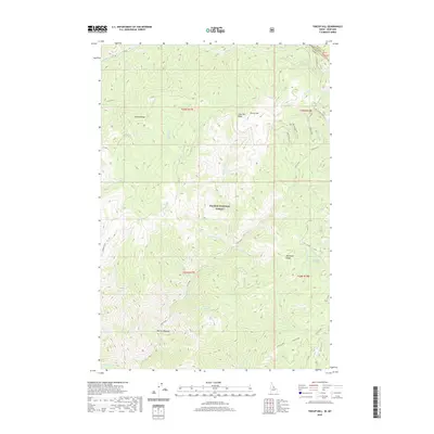 2020 Map of Tincup Hill, 2020 Print
