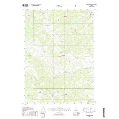 2020 Map of Tincup Mountain, 2020 Print