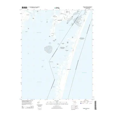 2014 Map of Tingles Island, 2014 Print