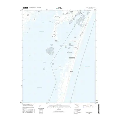2016 Map of Tingles Island, 2016 Print