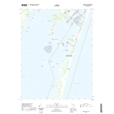 2019 Map of Tingles Island, 2019 Print