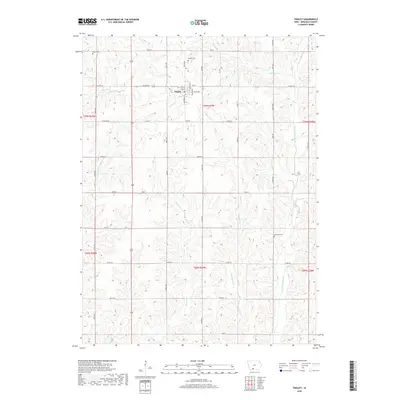2018 Map of Tingley, 2018 Print