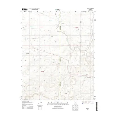 2013 Map of Tinian, 2013 Print