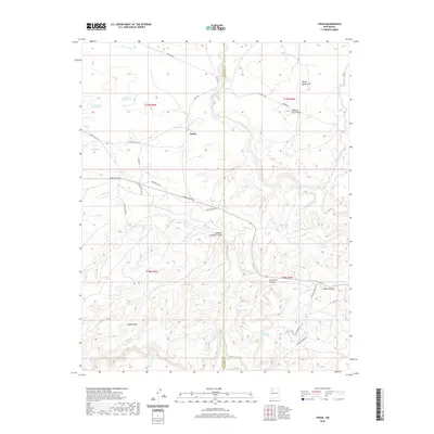 2020 Map of Tinian, 2020 Print
