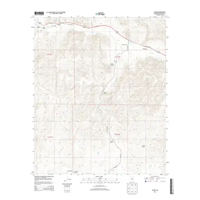 2013 Map of Tinnie, 2013 Print