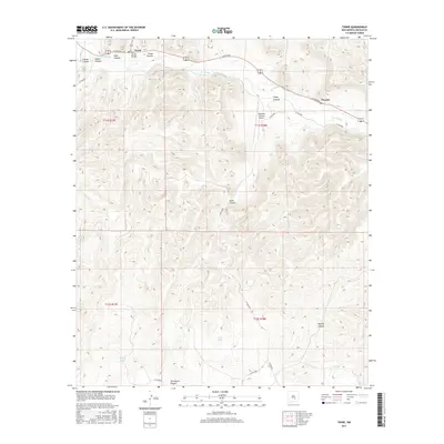 2017 Map of Tinnie, 2017 Print
