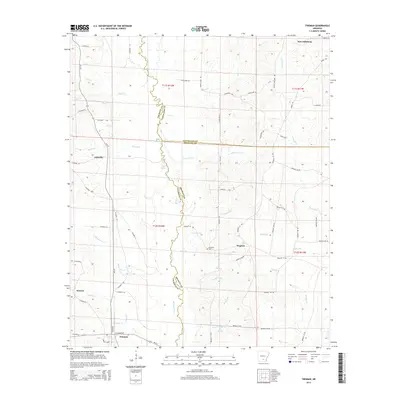 2014 Map of Tinsman, 2014 Print