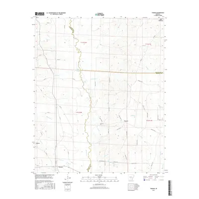 2017 Map of Tinsman, 2017 Print