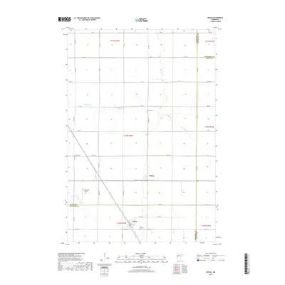 2019 Map of Tintah, 2019 Print