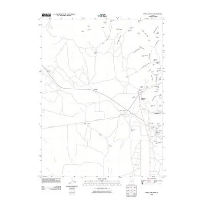 2010 Map of Tintic Junction, 2010 Print