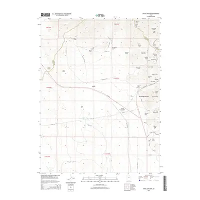 2014 Map of Tintic Junction, 2014 Print