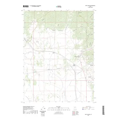 2023 Map of Tintic Junction, 2023 Print