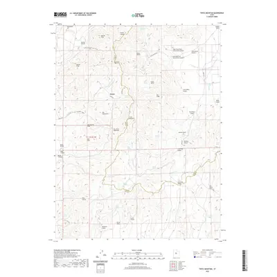 2020 Map of Tintic Mountain, 2020 Print