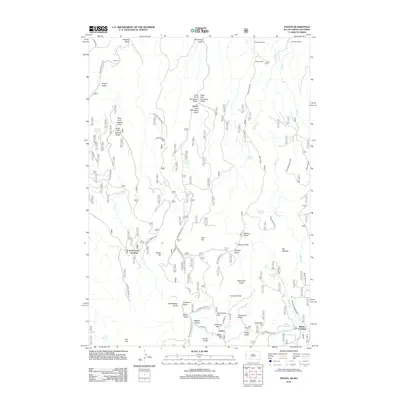 2012 Map of Tinton, 2012 Print