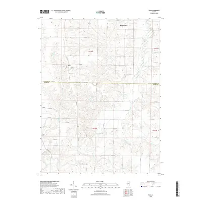 2018 Map of Tioga, 2018 Print