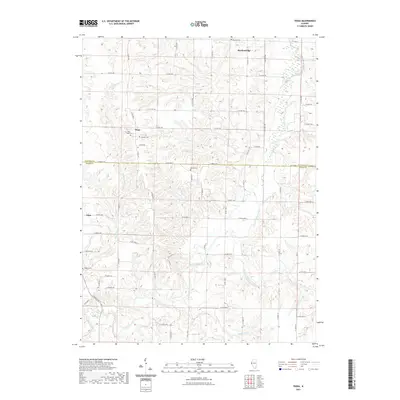 2021 Map of Tioga, 2021 Print