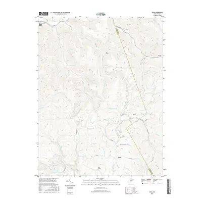 2016 Map of Tioga, 2016 Print