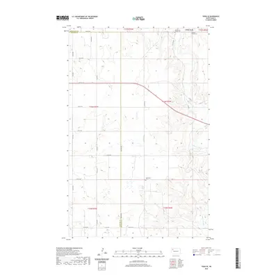 2020 Map of Tioga SE, 2020 Print