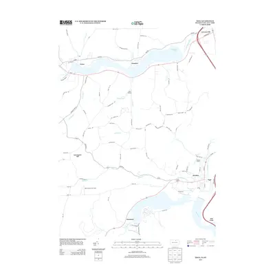 2013 Map of Tioga, 2013 Print