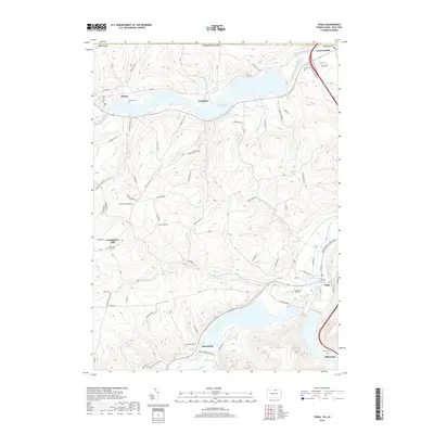 2019 Map of Tioga, 2019 Print